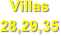Villas 
28,29,35